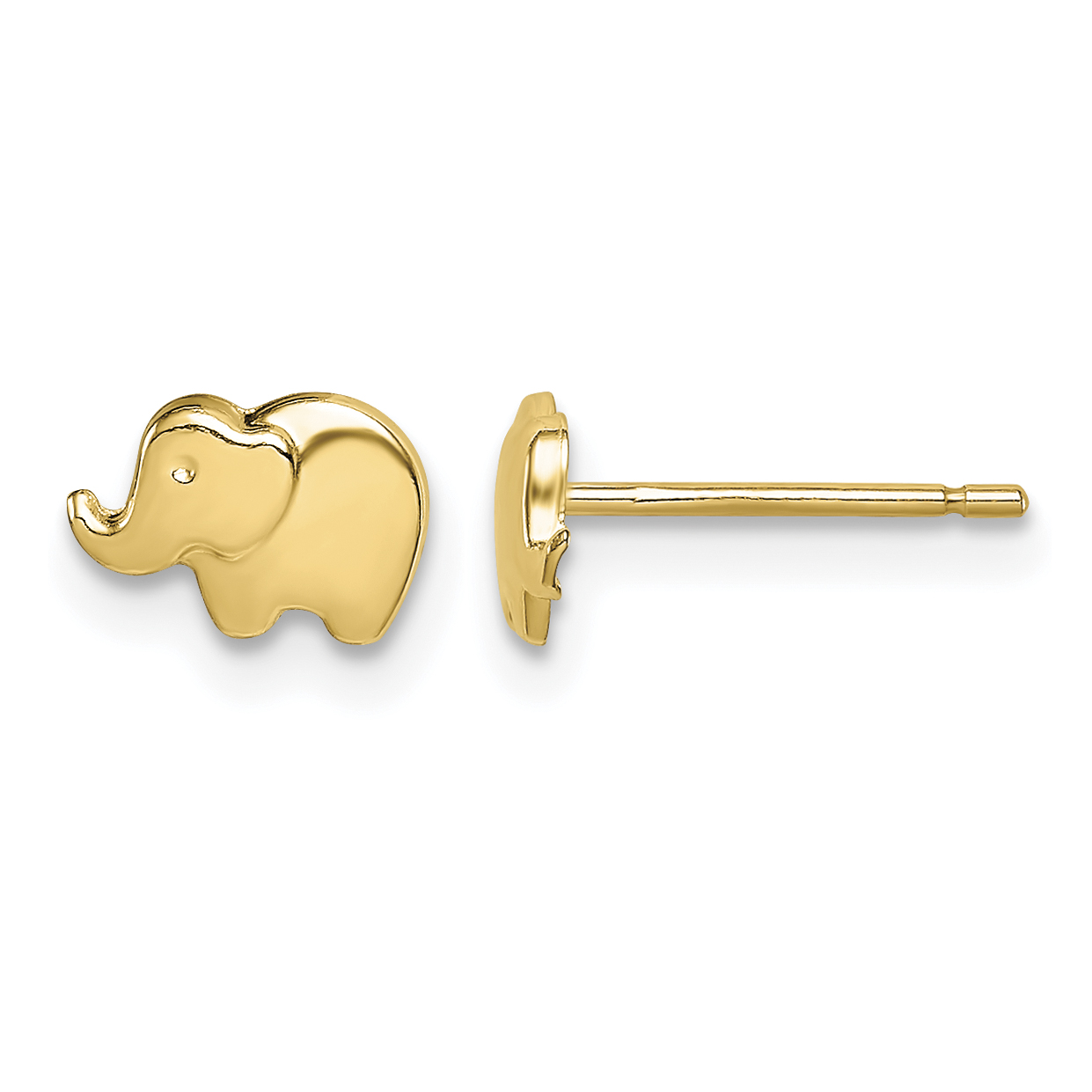 14k Madi K Elephant Post Earrings (SE2897)