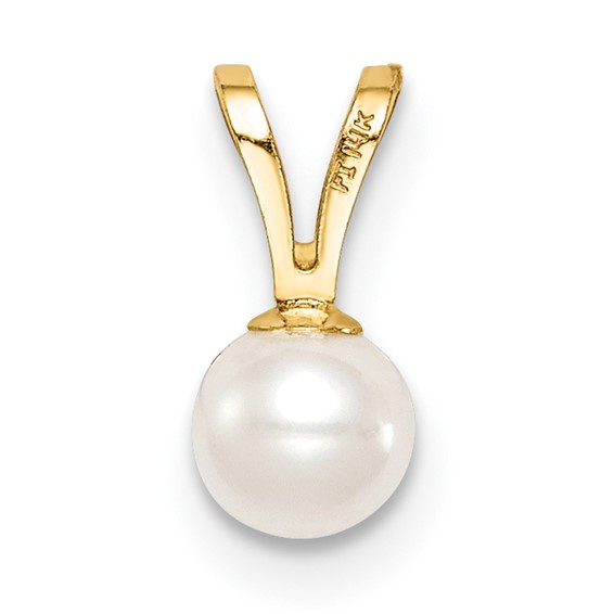 Gold Childrens Pearl Pendants