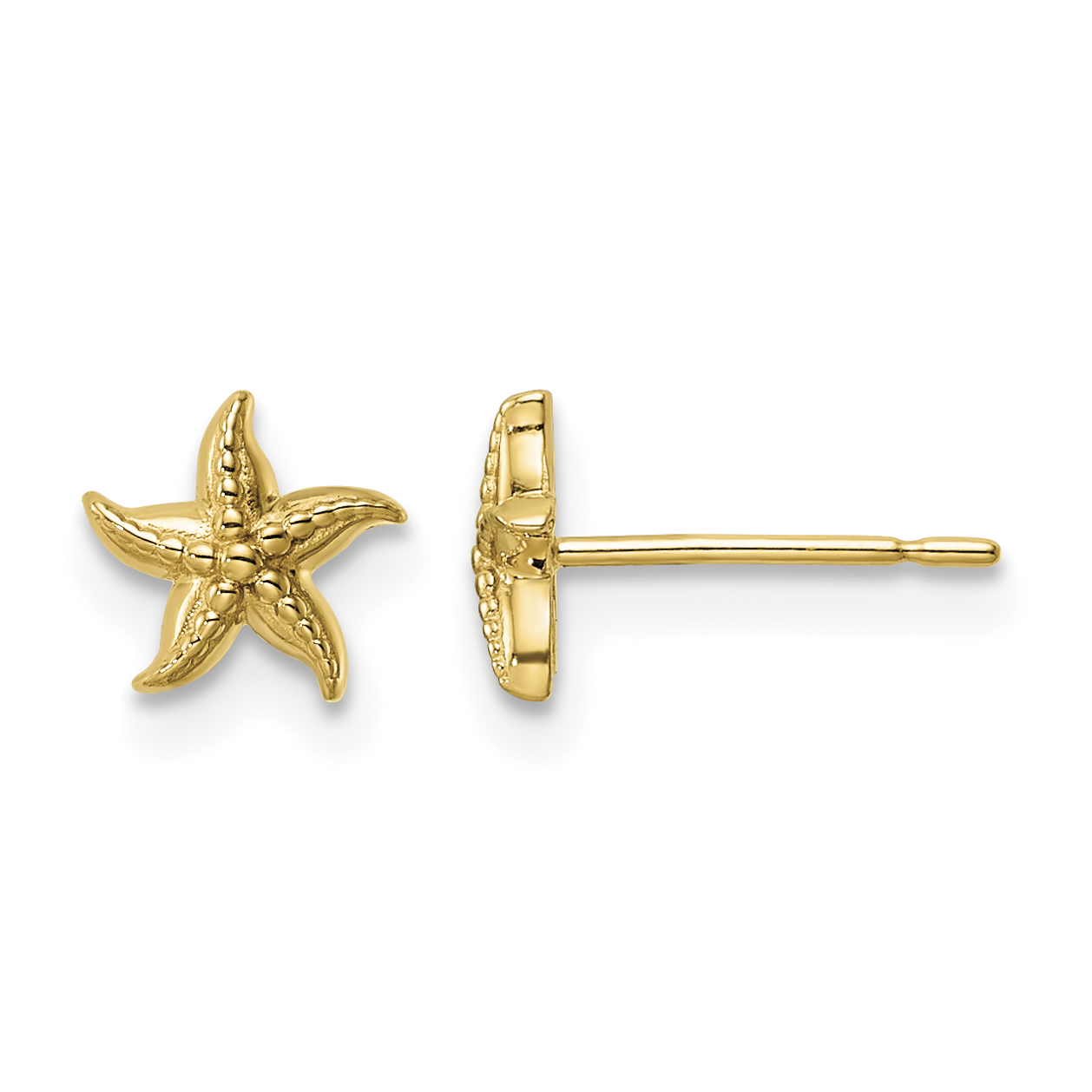 14k Madi K Starfish Post Earrings (SE3017)