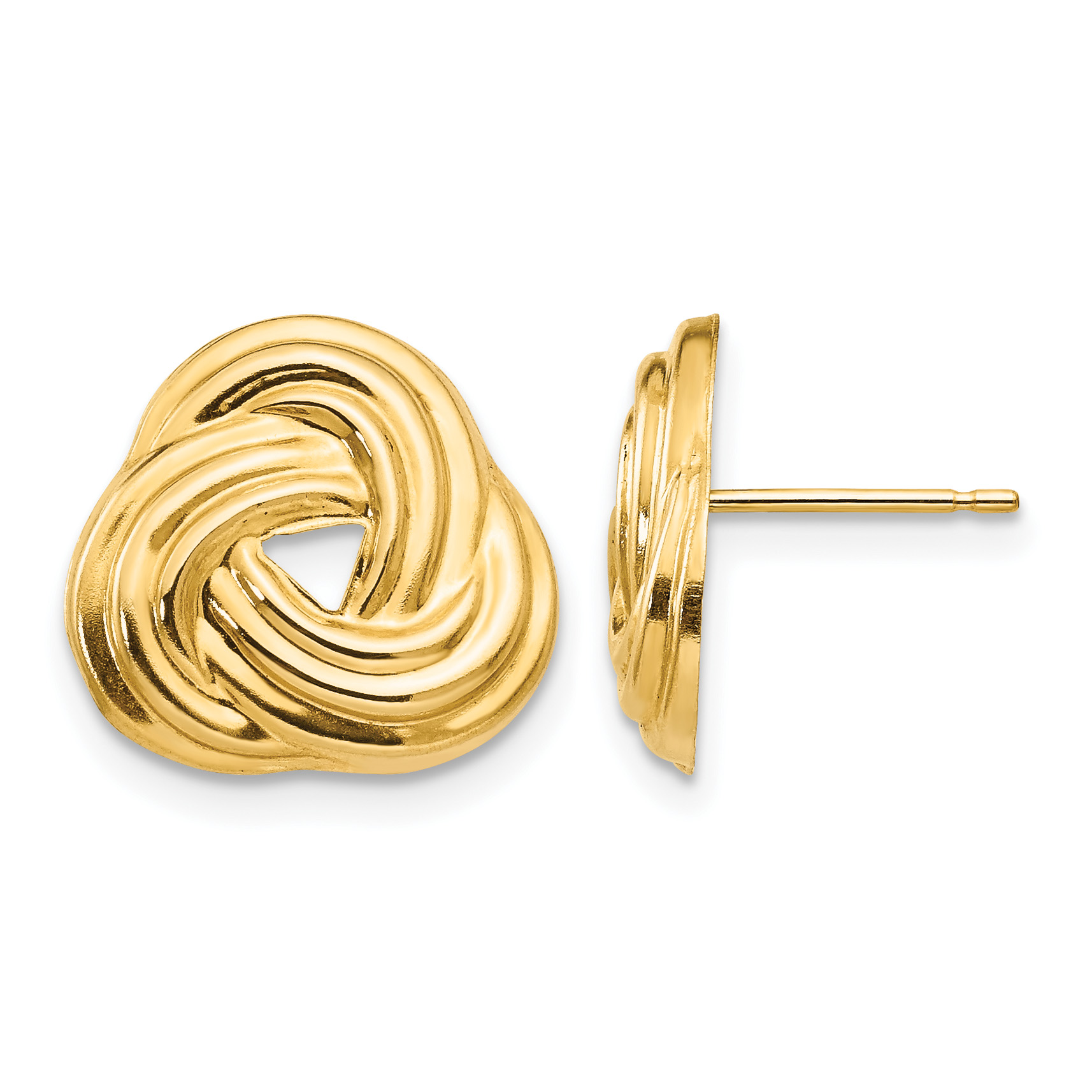 14k Madi K Love Knot Post Earrings (SE710)