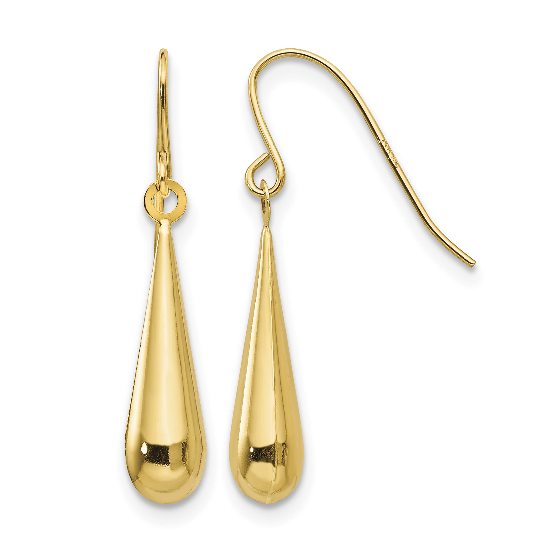 14k Madi K Teardrop Dangle Earrings (SE711)