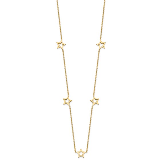 Gold Star Necklace
