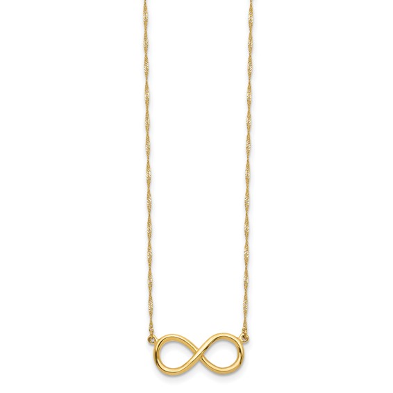 Gold Infinity Necklace