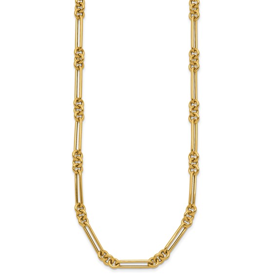 Gold Link Style Necklace