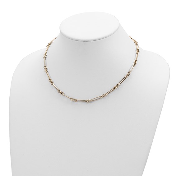 Gold Link Style Necklace
