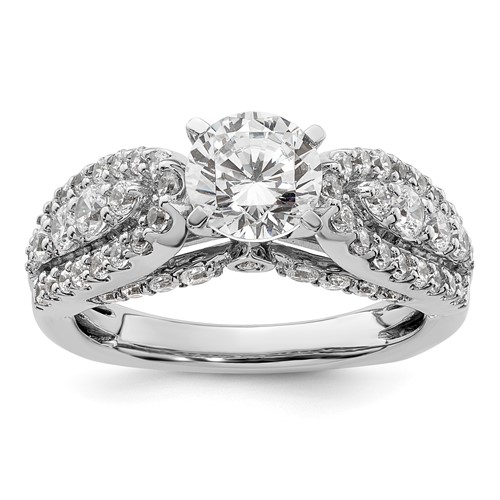 CZ Alloy Semi-mount Ring