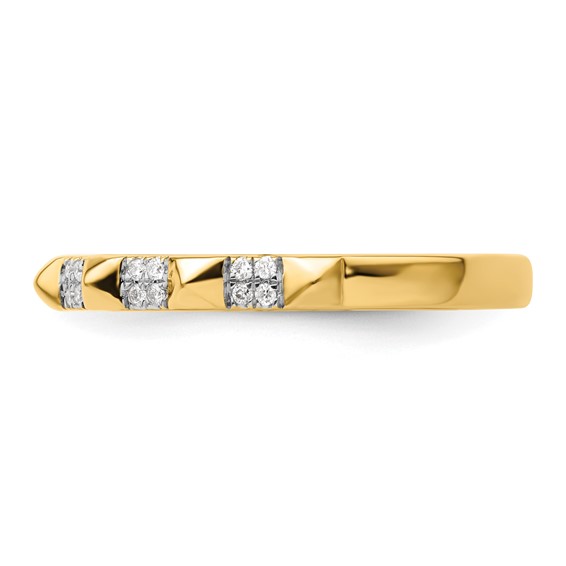 14k Stackable Expressions Diamond Ring