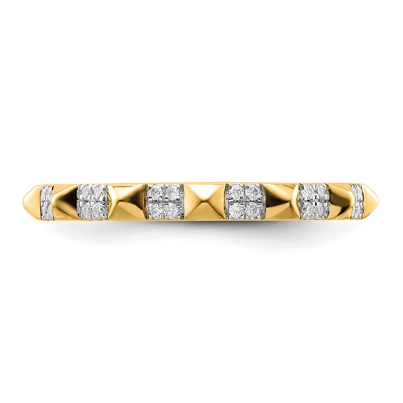 14k Stackable Expressions Diamond Ring
