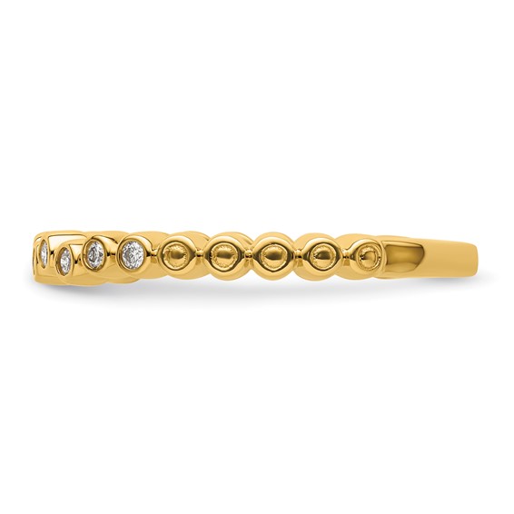 14k Stackable Expressions Diamond Ring