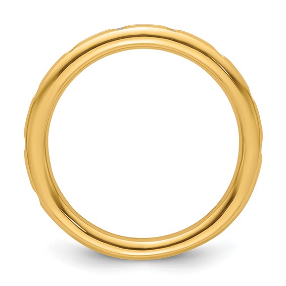 14k Stackable Expressions Diamond Ring