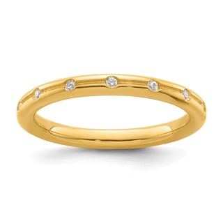 14k Stackable Expressions Diamond Ring