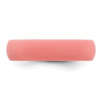 Silicone Coral 5.7mm Domed Band view 3