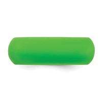 Silicone Green 8mm Domed Band view 3