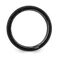 Silicone Black and Grey Camouflage 8.7mm Domed Band view 2