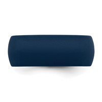 Silicone Navy Blue 8.7mm Domed Band view 3