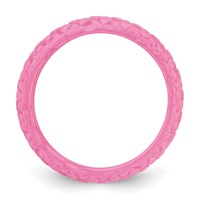 Silicone Pink Mermaid Pattern 5.7mm Domed Band view 2