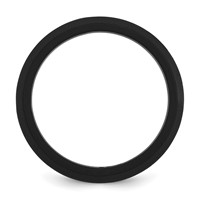 Silicone Black 8mm Band view 2