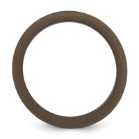 Silicone Bronze Metallic 8mm Band view 2