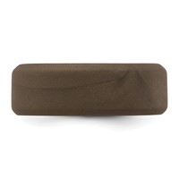 Silicone Bronze Metallic 8mm Band view 3