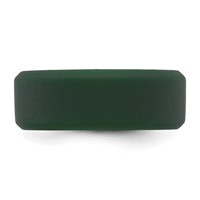 Silicone Hunter Green 8mm Band view 3
