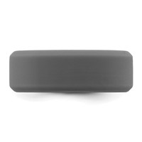 Silicone Dark Gray 8mm Band view 3