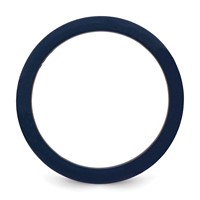 Silicone Navy Blue 8mm Band view 2