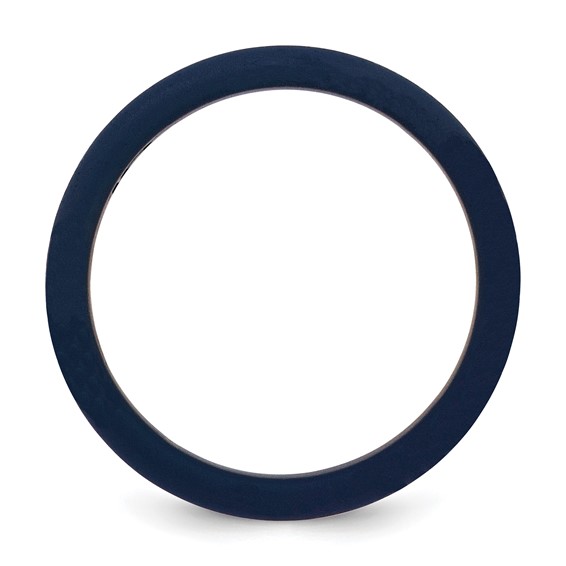 Silicone Navy Blue 8mm Band