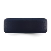 Silicone Navy Blue 8mm Band view 3