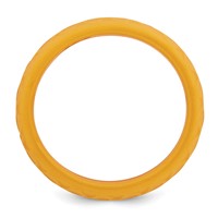 Silicone Metallic Gold 8.70mm Fish Scale Pattern Band view 2