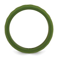 Silicone Olive Green 8.70mm Fish Scale Pattern Band view 2