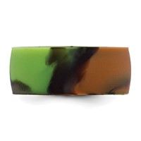 Silicone Camouflage 8.70mm Flat Edge Band view 3