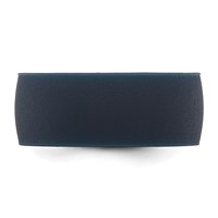 Silicone Navy Blue 8.70mm Flat Edge Band view 3
