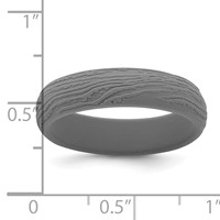 Silicone Gray 5.70m Wood Grain Pattern Band view 4