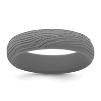 Silicone Gray 5.70m Wood Grain Pattern Band view 1