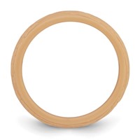 Silicone Sand Tan 5.70mm Wood Grain Pattern Band view 2