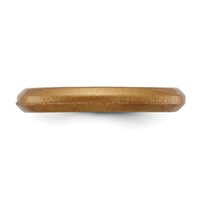 Silicone Metallic Bronze 3mm Band view 3