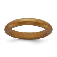 Silicone Metallic Bronze 3mm Band view 1