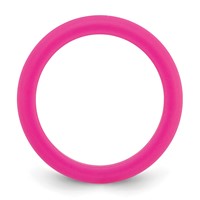 Silicone Fuchsia 3mm Round Band view 2