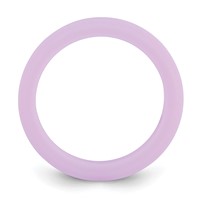 Silicone Purple 3mm Round Band view 2