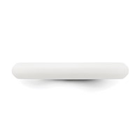Silicone White 3mm Band view 3