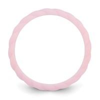 Silicone Lavender 3mm Braided Band view 2