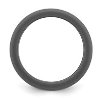 Silicone Grey Band with Removable Blue Center 8mm view 2