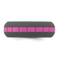 Silicone Grey Band with Pink Grooved Center 7.50mm view 3