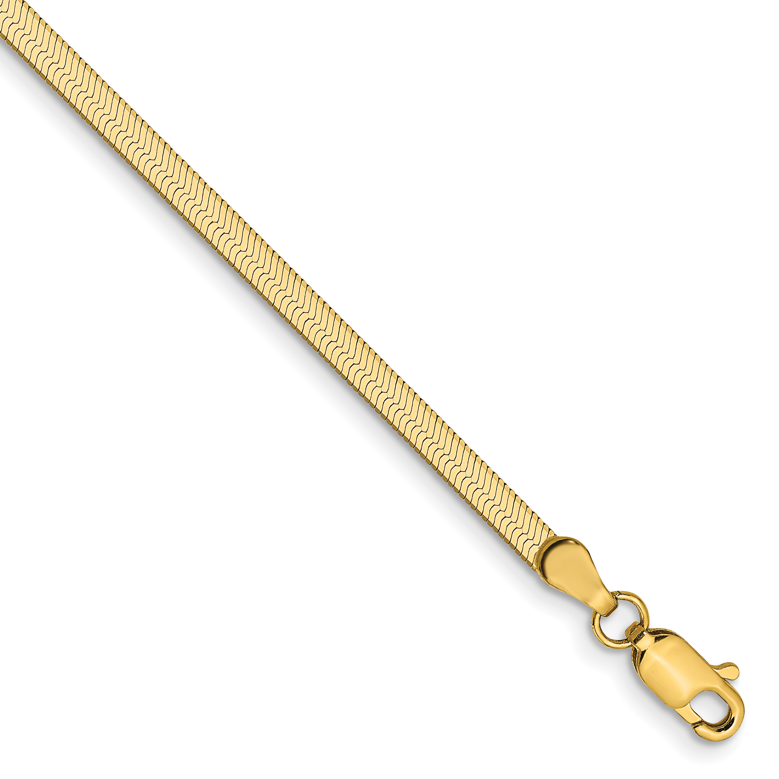 14k 2.5mm Silky Herringbone Chain (SLK020-7)