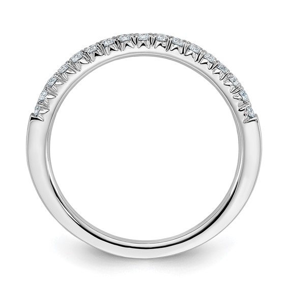 Round Moissanite Wedding Bands
