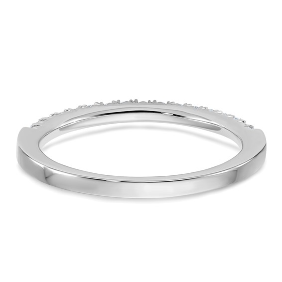 Round Moissanite Wedding Bands
