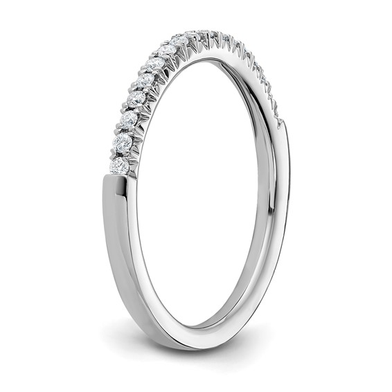 Round Moissanite Wedding Bands