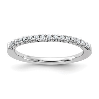 Round Moissanite Wedding Bands