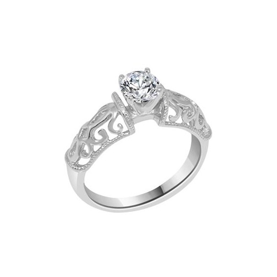 14KW SOLITAIRE ENGAGEMENT RING MOUNTING