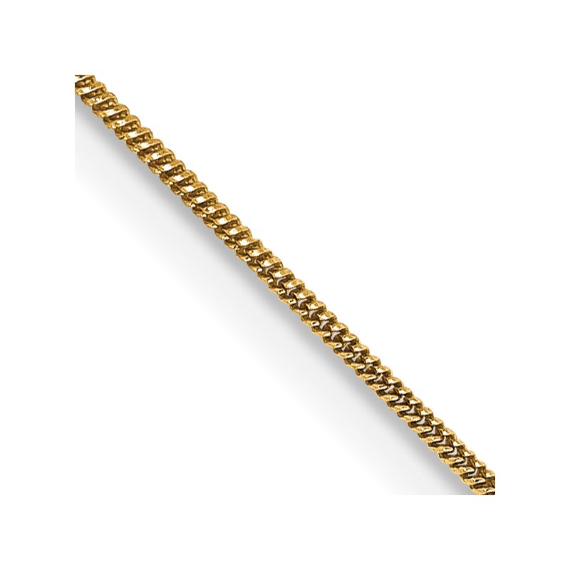 14K 16 inch .65mm Round Snake with Lobster Clasp Chain